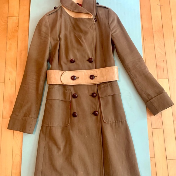 Operations NYC twill and leather jacket - Picture 3 of 6